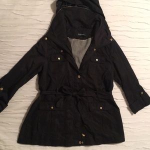 Ellen Tracy black coat.